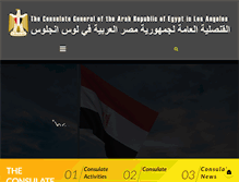 Tablet Screenshot of egyconsulatela.com
